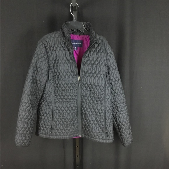 Lands' End Jackets & Blazers - Women’s Lands End quilted primaloft jacket medium